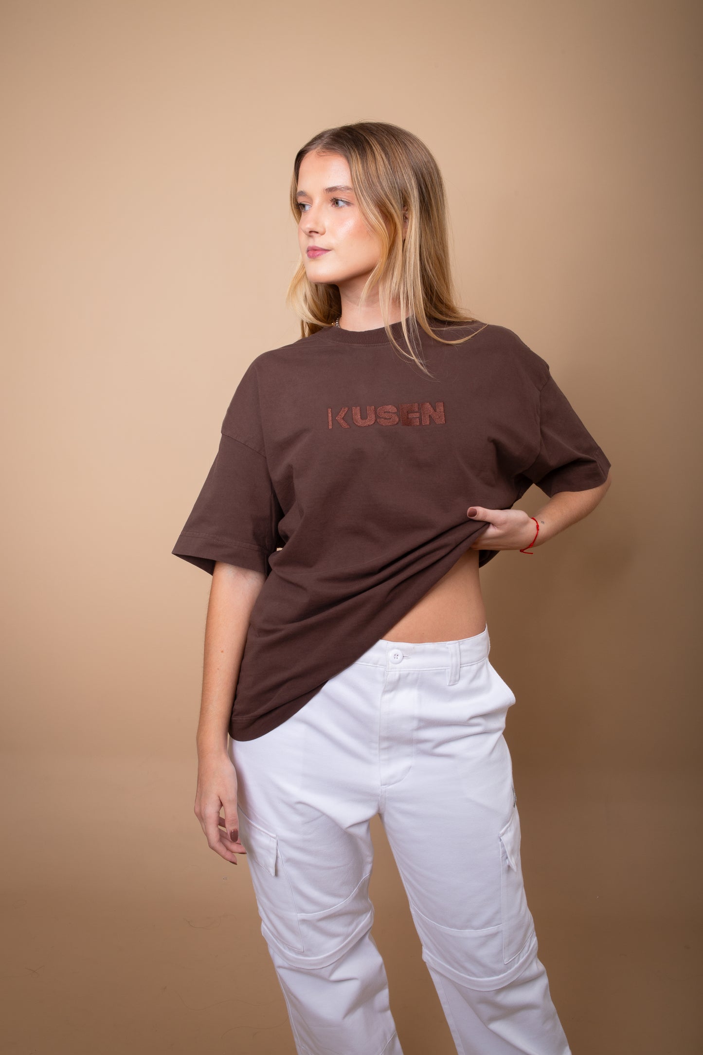 T-shirt Classic Marrom